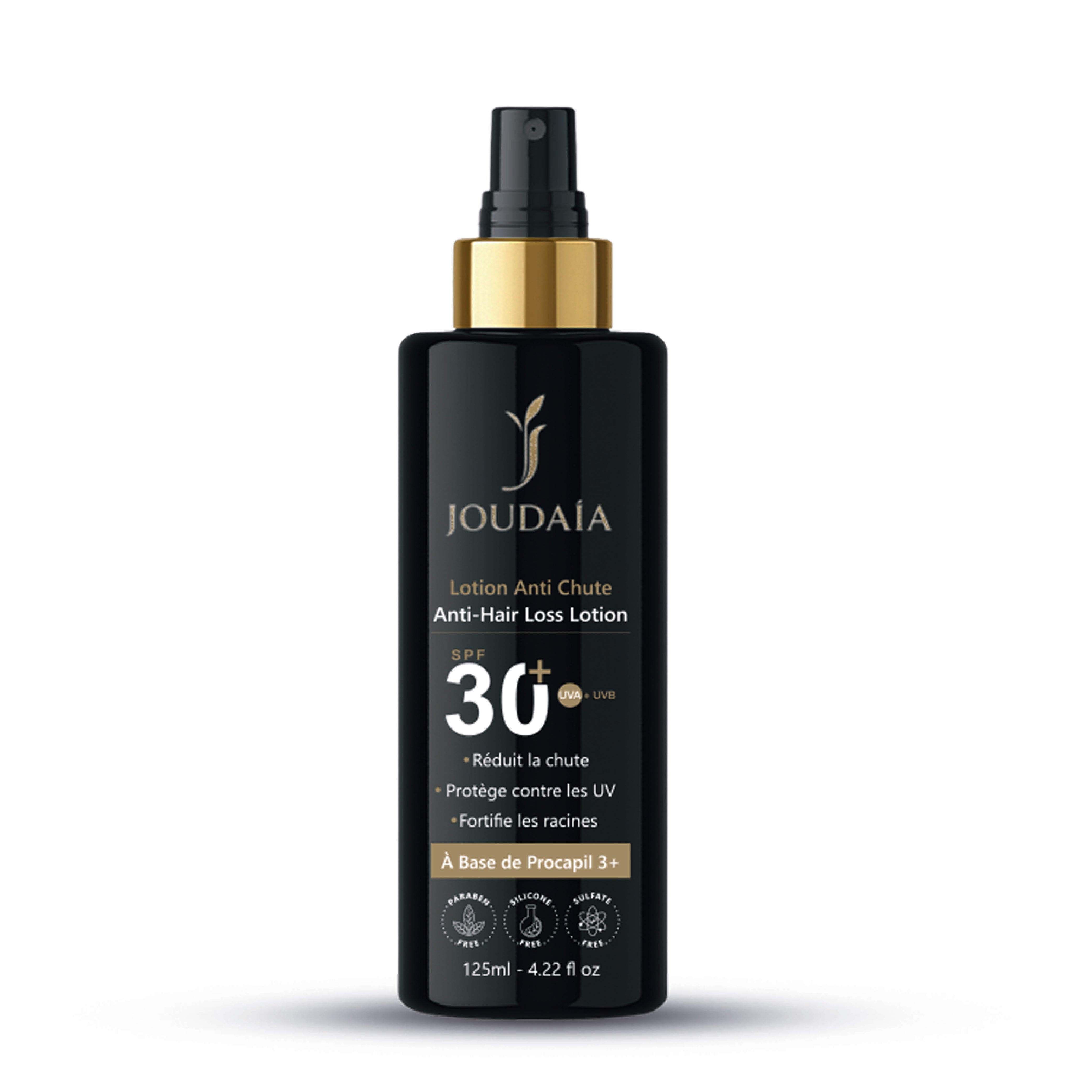 Lotion anti-chute sans rinçage SPF 30 – Joudaïa Procapil 3+